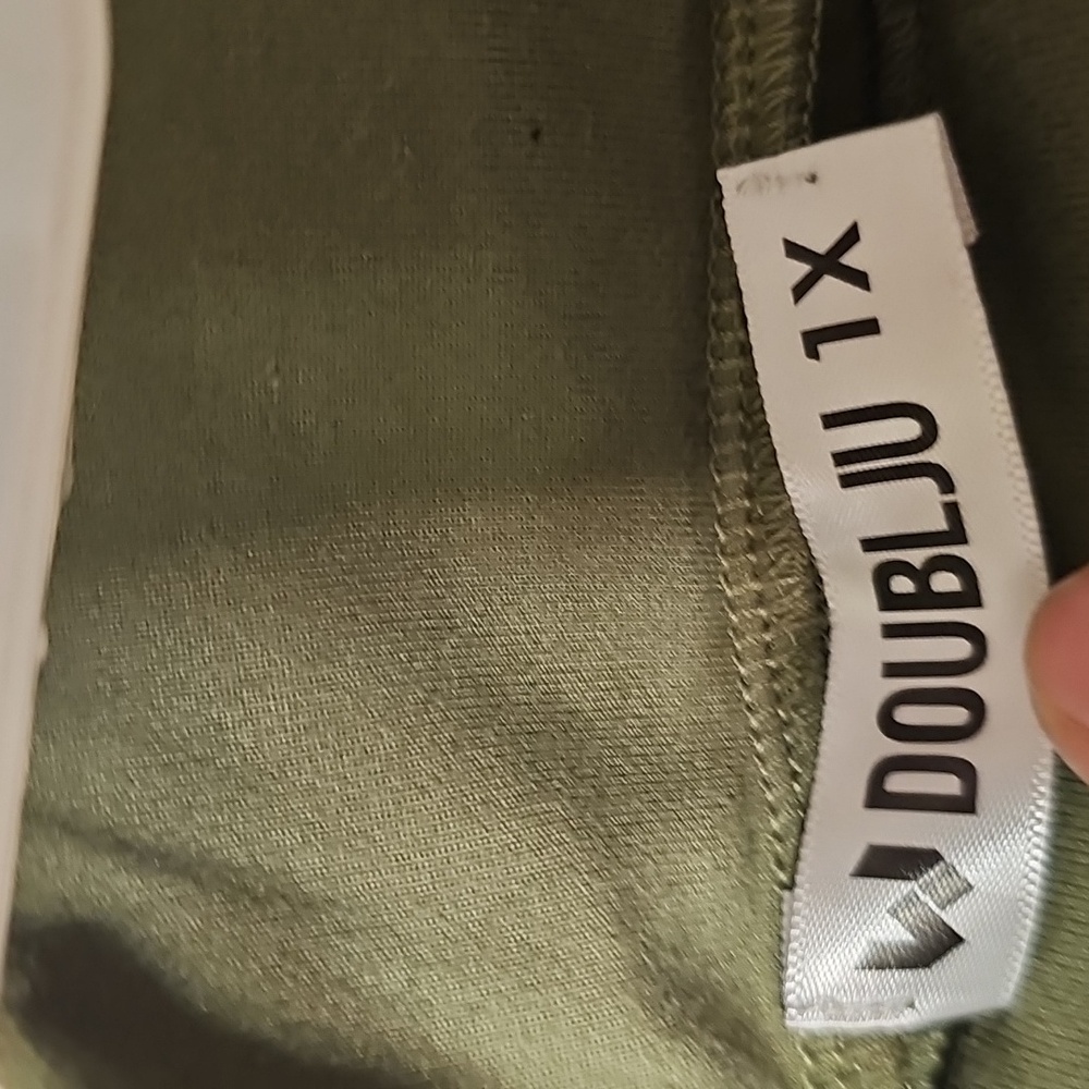 Olive Green Women's Skirt - Picture 2 of 3
